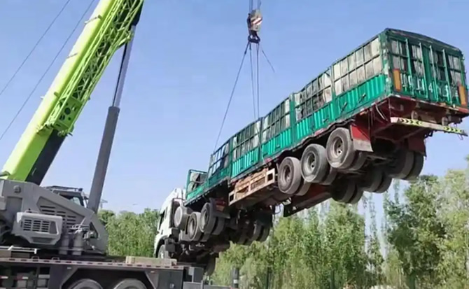 天等道路脱困救援案例